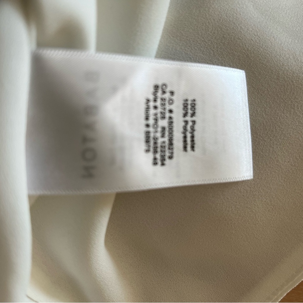 Babaton from Aritizia size S Elegant White Sleeveless Top - Picture 15 of 15